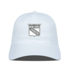New York Rangers Levelwear Matrix Slate & Snow Unstructured Adjustable Hat White