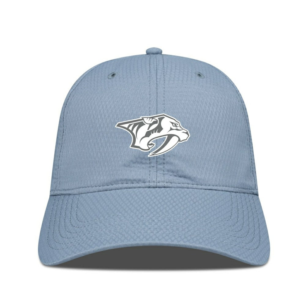 Nashville Predators - Levelwear Matrix Slate & Snow Unstructured Adjustable Hat Blue