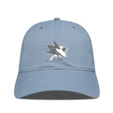 San Jose Sharks - Levelwear Matrix Slate & Snow Unstructured Adjustable Hat Blue