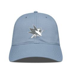 San Jose Sharks - Levelwear Matrix Slate & Snow Unstructured Adjustable Hat Blue