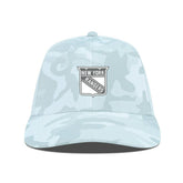 New York Rangers Levelwear Clash Slate & Snow Meshback Flex Hat Camo