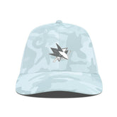 San Jose Sharks - Levelwear Clash Slate & Snow Meshback Flex Hat Camo