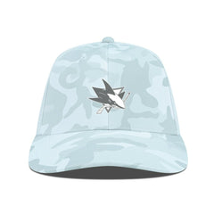 San Jose Sharks - Levelwear Clash Slate & Snow Meshback Flex Hat Camo