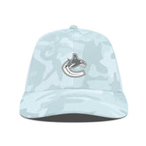 Vancouver Canucks - Levelwear Clash Slate & Snow Meshback Flex Hat Camo