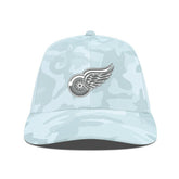 Detroit Red Wings - Levelwear Clash Slate & Snow Meshback Flex Hat Camo