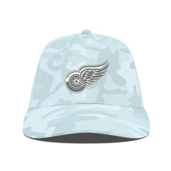 Detroit Red Wings - Levelwear Clash Slate & Snow Meshback Flex Hat Camo