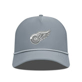 Detroit Red Wings - Levelwear Gordon Slate & Snow Rope Adjustable Hat Gray