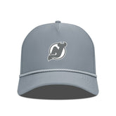 New Jersey Devils - Levelwear Gordon Slate & Snow Rope Adjustable Hat Gray