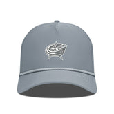Columbus Blue Jackets - Levelwear Gordon Slate & Snow Rope Adjustable Hat Gray
