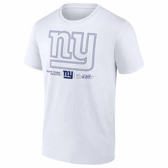 Cam Skattebo New York Giants Tonal Player Name & Number T-Shirt White - NFL