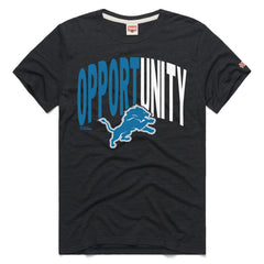 Detroit Lions Homage Unisex 2025 Inspire Change Opportunity Tri-Blend T-Shirt Charcoal - NFL