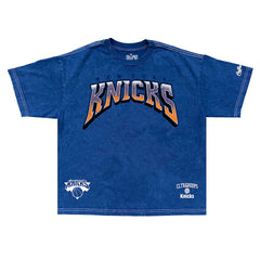 NBA - New York Knicks Drip & Dime Collection Premium T-Shirt - Blue