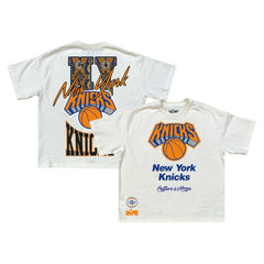 NBA - New York Knicks Team City Collection Premium T-Shirt - Cream