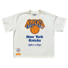 NBA - New York Knicks Team City Collection Premium T-Shirt - Cream