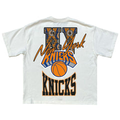 NBA - New York Knicks Team City Collection Premium T-Shirt - Cream