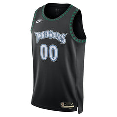 Nike - Minnesota Timberwolves Unisex Swingman Custom Jersey - Classic Edition - Black