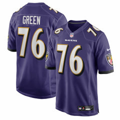 Kenyon Green Baltimore Ravens Team Game Jersey Purple - Nike