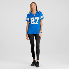 Arthur Maulet Detroit Lions Women's Team Game Jersey Blue - Nike