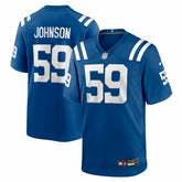 Buddy Johnson Indianapolis Colts Team Game Jersey Royal - Nike