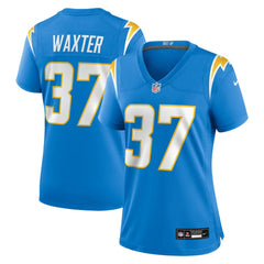 Isas Waxter Los Angeles Chargers Women's Team Game Jersey Powder Blue - Nike