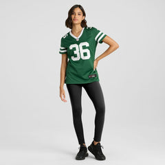 Khalil Herbert New York Jets Women's Team Game Jersey Legacy Green - Nike