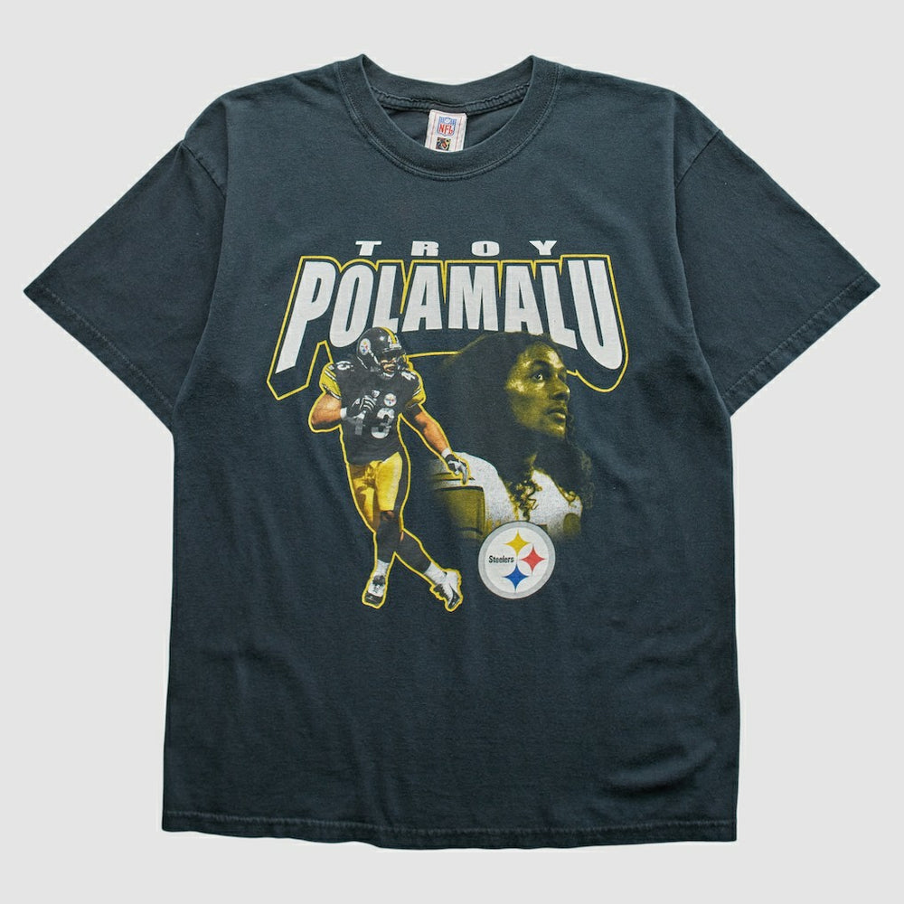 Pittsburgh Steelers NFL 2000s T-Shirt Black Vintage - Fanatics
