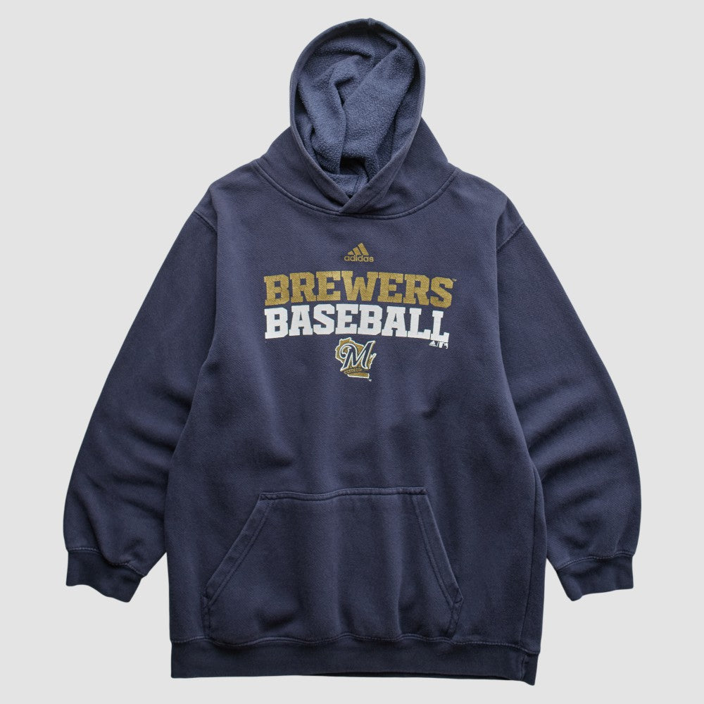 Milwaukee Brewers Adidas 2000s Pullover Sweatshirt Near Me