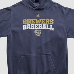 Milwaukee Brewers Adidas 2000s Pullover Sweatshirt Near Me