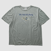 Baltimore Ravens NFL 2010s T-Shirt Gray Vintage - Fanatics