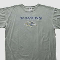Baltimore Ravens NFL 2010s T-Shirt Gray Vintage - Fanatics