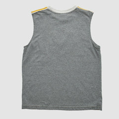 Pittsburgh Steelers NFL 2000s Pullover Tank Heather Gray Vintage - Fanatics