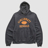 Cincinnati Bengals 2000s Pullover Sweatshirt Charcoal Vintage - Fanatics