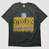 Pittsburgh Steelers Russell 1995 T-Shirt Black Vintage - Fanatics