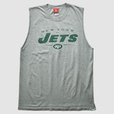 New York Jets NFL 2000s Tank Heather Gray Vintage - Fanatics