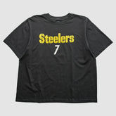 Pittsburgh Steelers Reebok 2000s T-Shirt Black Vintage - Fanatics