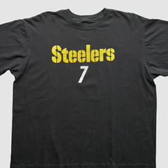 Pittsburgh Steelers Reebok 2000s T-Shirt Black Vintage - Fanatics