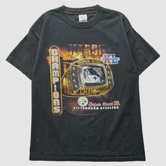 Pittsburgh Steelers 2006 T-Shirt Black Vintage - Fanatics