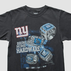 New York Giants Reebok 2011 T-Shirt Black Vintage - Fanatics