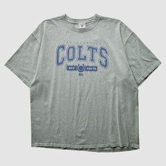 Indianapolis Colts NFL 2010s T-Shirt Heather Gray Vintage - Fanatics