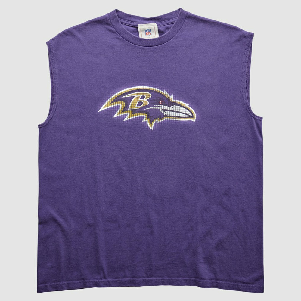 Baltimore Ravens NFL 2000s Tank Purple Vintage - Fanatics