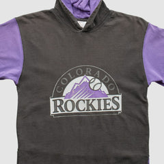 Colorado Rockies Starter 90s Pullover Sweatshirt On Sale
