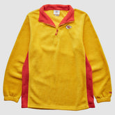 Kansas City Chiefs NFL 2000s 1/4 Zip Sweatshirt Yellow Vintage - Fanatics