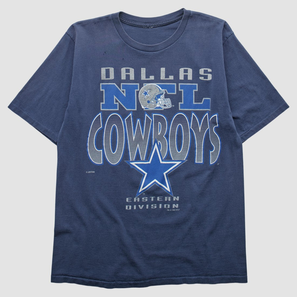 Dallas Cowboys 1992 T-Shirt Navy Vintage - Fanatics