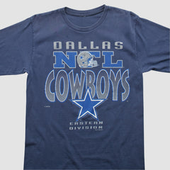 Dallas Cowboys 1992 T-Shirt Navy Vintage - Fanatics