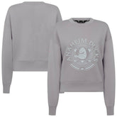 Anaheim Ducks - Levelwear Women's Slate & Snow Sponge Tri-Blend Sweatshirt Gray