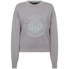 Los Angeles Kings - Levelwear Women's Slate & Snow Sponge Tri-Blend Sweatshirt Gray