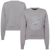 Minnesota Wild - Levelwear Women's Slate & Snow Sponge Tri-Blend Sweatshirt Gray