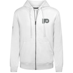 Philadelphia Flyers - Levelwear Podium Chenille Logo Full-Zip Hoodie White