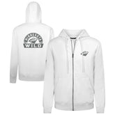 Minnesota Wild - Levelwear Podium Chenille Logo Full-Zip Hoodie White