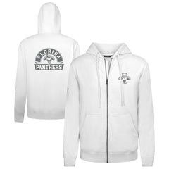 Florida Panthers - Levelwear Podium Chenille Logo Full-Zip Hoodie White